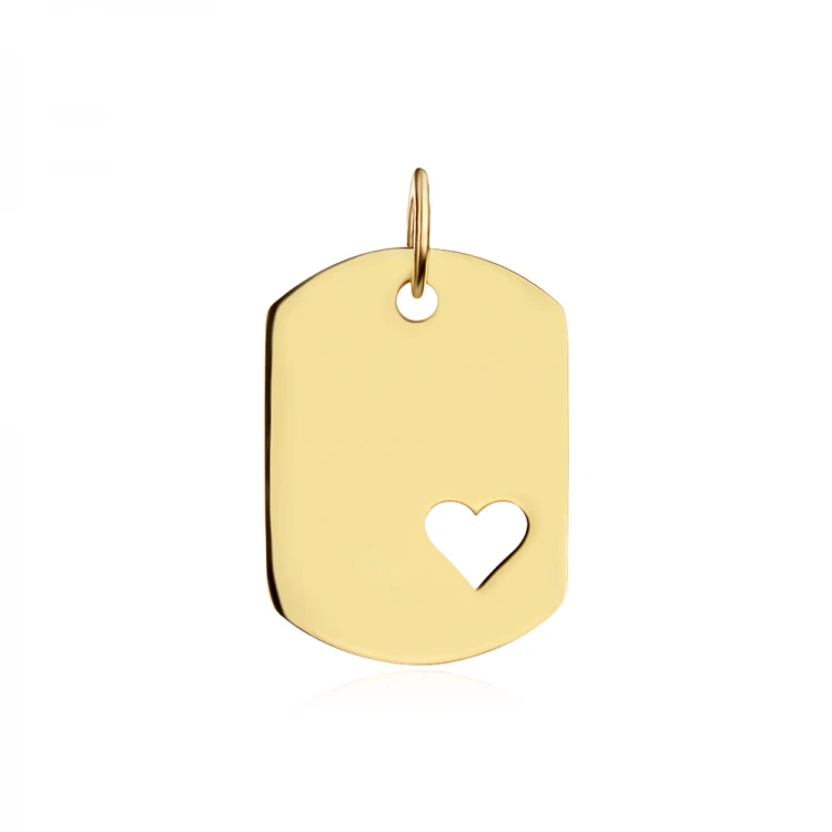 Златен медальон Heart Златен медальон Heart
