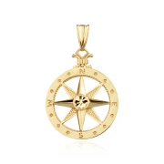 Златен медальон Compass