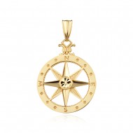 Златен медальон Compass