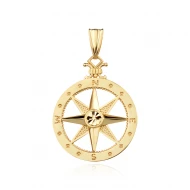 Златен медальон Compass Златен медальон Compass