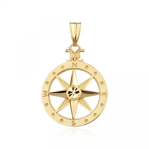 Златен медальон Compass