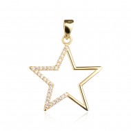 Златен медальон Star