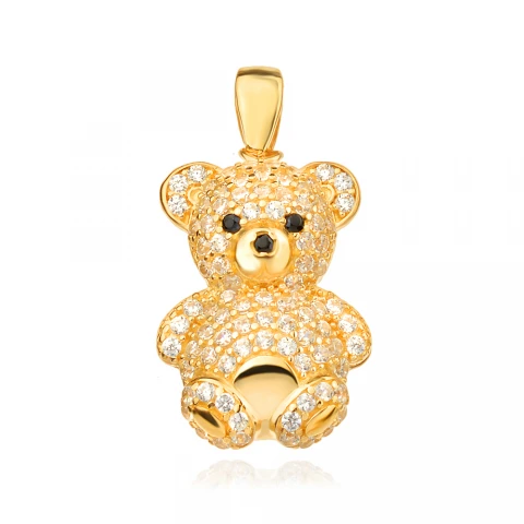 Златен медальон Teddy Bear