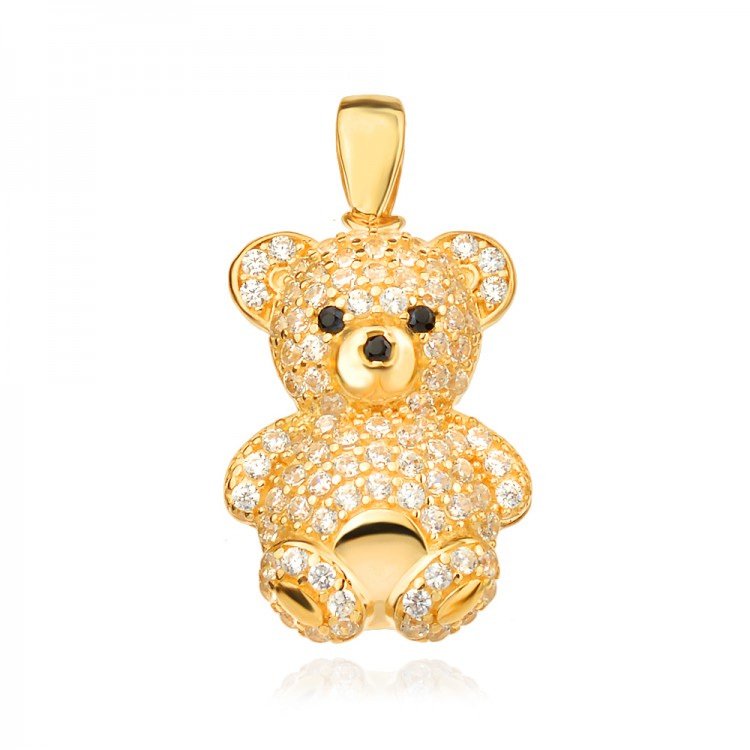 Златен медальон Teddy Bear - Медальони