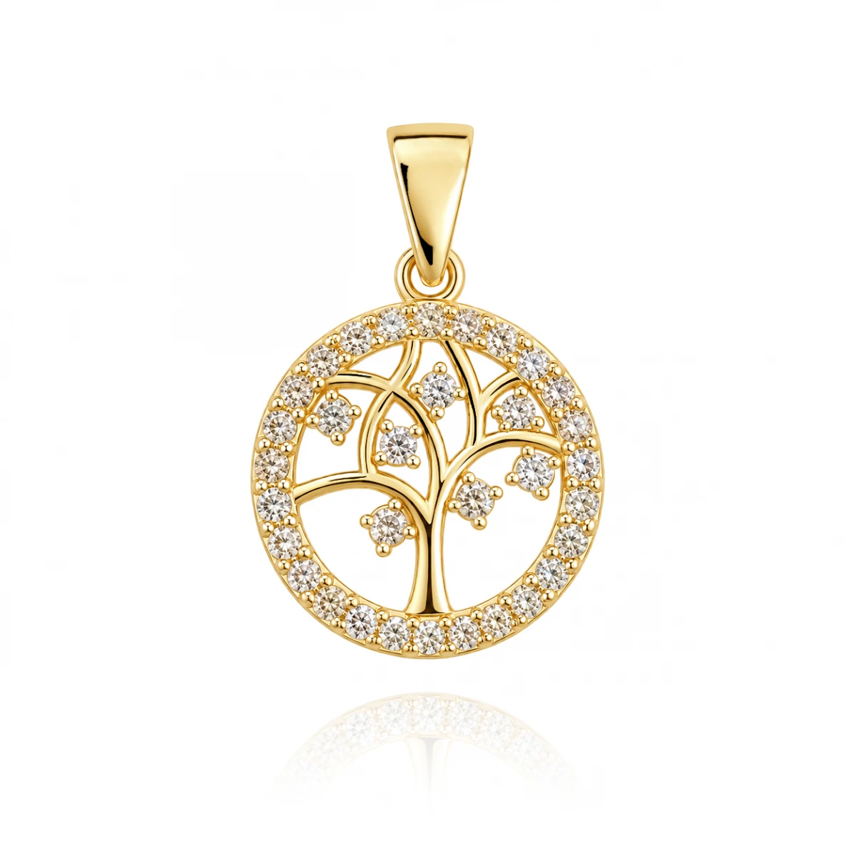 Златен медальон Tree of Light