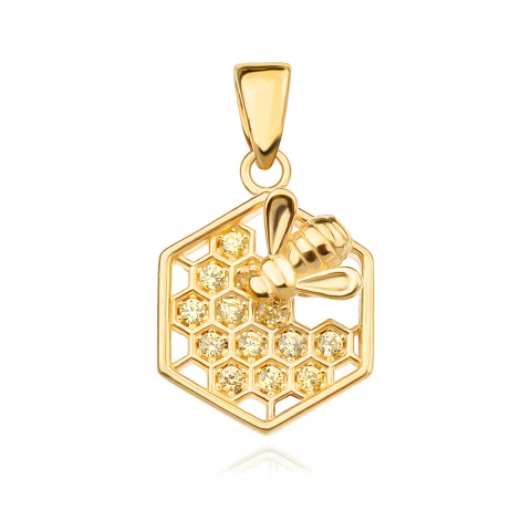 Златен медальон Honey Bee