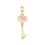 Златен медальон Key Clover Златен медальон Key Clover