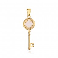 Златен медальон Key Fantasy