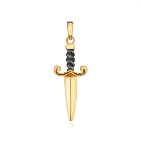 Златен медальон Black Saber