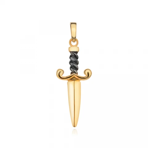 Златен медальон Black Saber