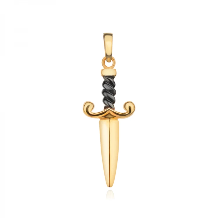 Златен медальон Black Saber