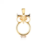Златен медальон Owl