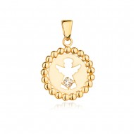 Златен медальон Angel