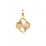 Златен медальон Diamond Clover Златен медальон Diamond Clover