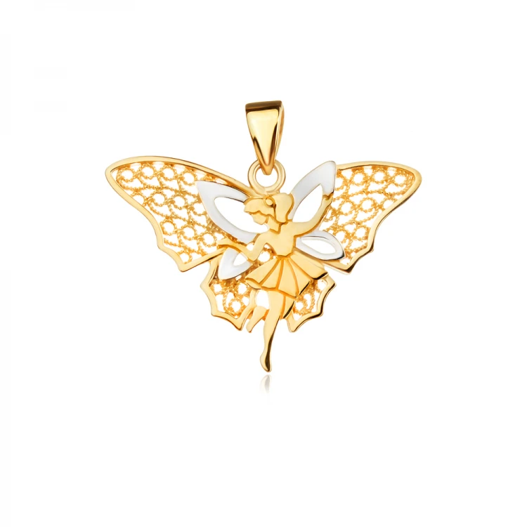 Златен медальон Fairy Златен медальон Fairy