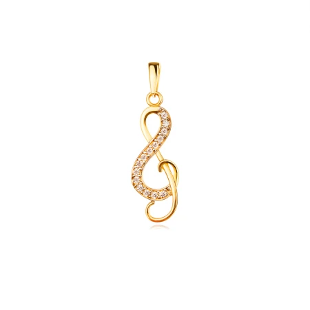 Златен медальон Note Златен медальон Note
