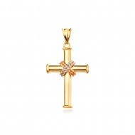 Златен медальон кръст Elion Златен медальон кръст Elion
