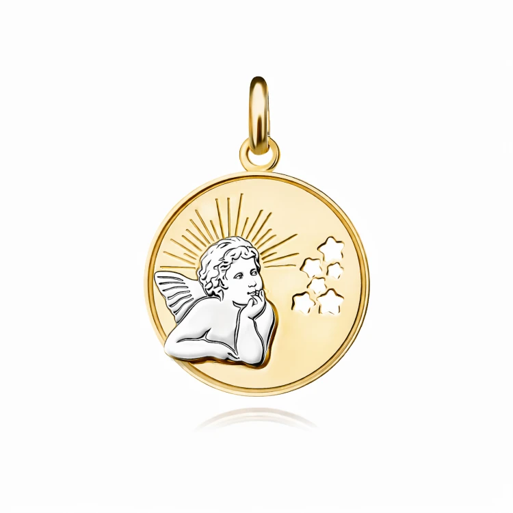 Златен медальон Santo Златен медальон Santo