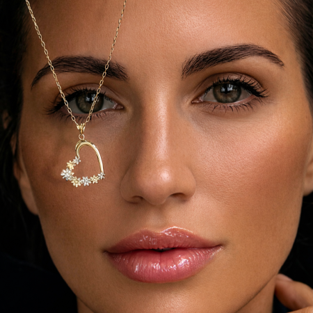 Златен медальон Viola