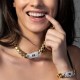 CHOKER CLASSIC PAVE - MONACO CHAIN