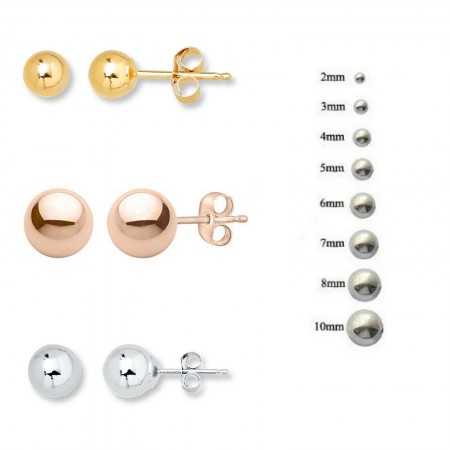 Сребърни обеци Ball Сребърни обеци Ball