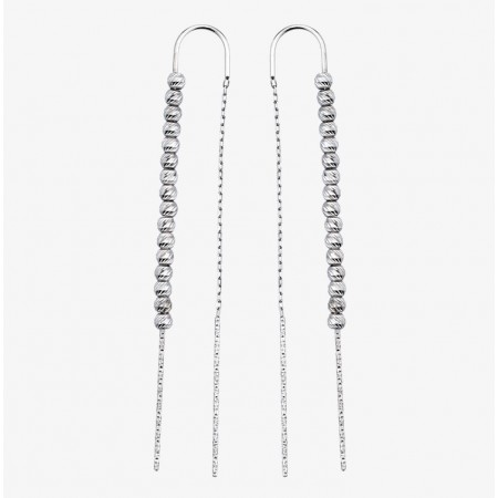 Сребърни обеци Dia topic silver color Сребърни обеци Dia topic silver color