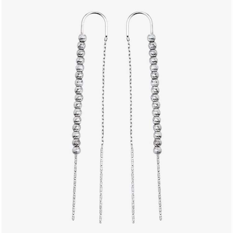 Сребърни обеци Dia topic silver color Сребърни обеци Dia topic silver color