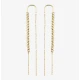 Сребърни обеци Dia topic gold color Сребърни обеци Dia topic gold color