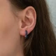 Сребърни обеци Blue Сребърни обеци Blue