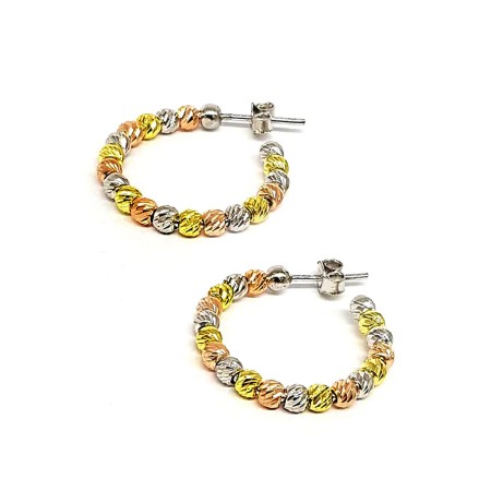 Сребърни обеци Dia circle Сребърни обеци Dia circle