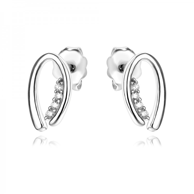 Сребърни обеци Фенси (Обеци) Сребърни обеци Фенси - Обеци