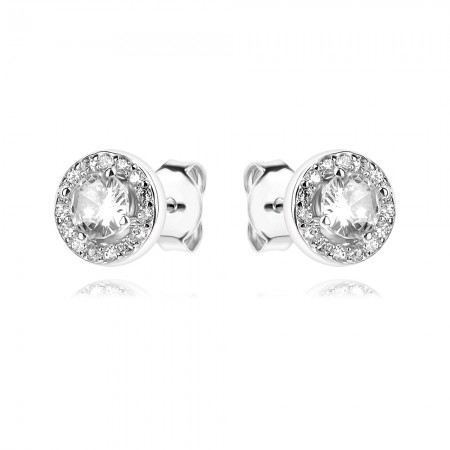 Сребърни обеци Stone Flower Сребърни обеци Stone Flower