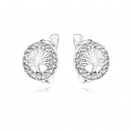 Сребърни обеци Дървото на живота Сребърни обеци Дървото на живота