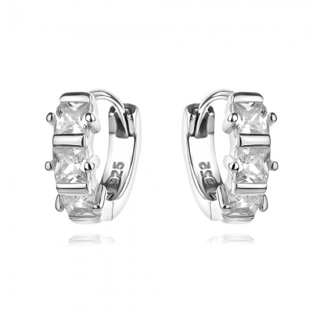 Сребърни обеци Кари