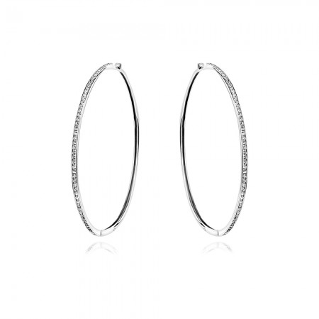 Сребърни обеци Evin