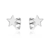 Сребърни обеци mini Star Сребърни обеци mini Star