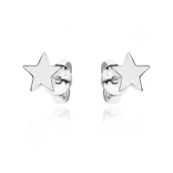 Сребърни обеци mini Star Сребърни обеци mini Star