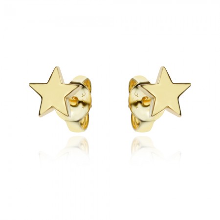 Сребърни обеци mini Star