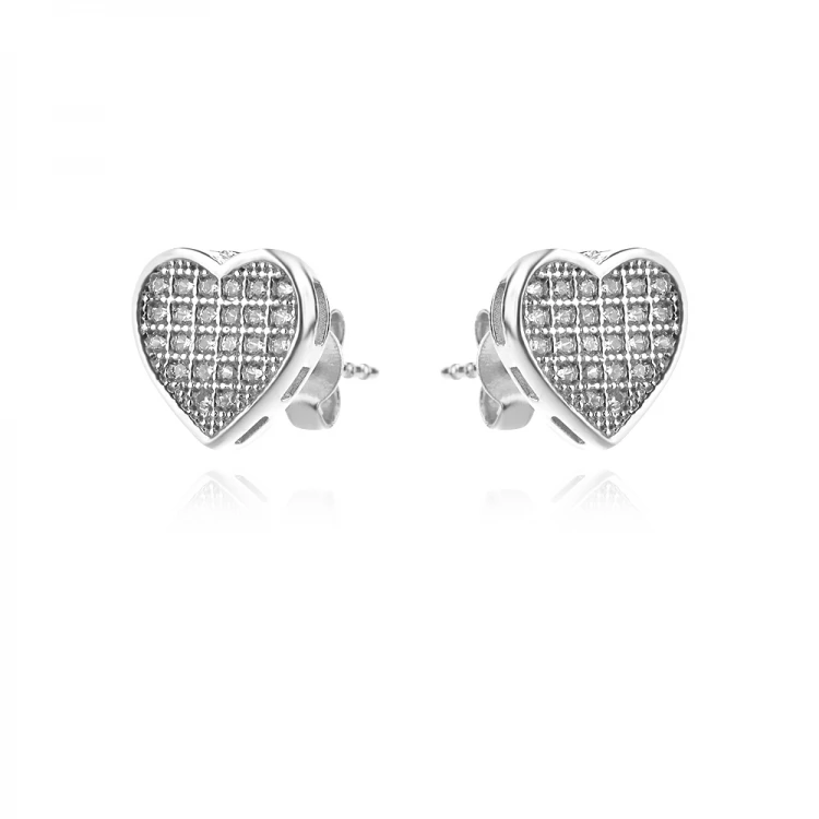 Сребърни обеци Set Heart Сребърни обеци Set Heart