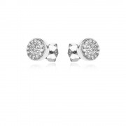 Сребърни обеци Micro Set