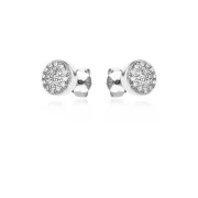 Сребърни обеци Micro Set