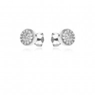 Сребърни обеци Micro Set