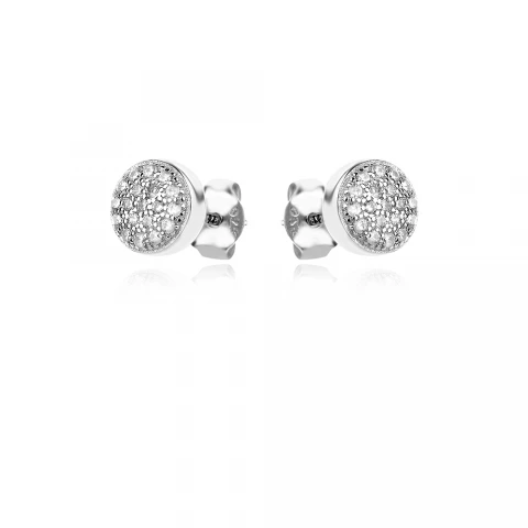 Сребърни обеци Micro Set
