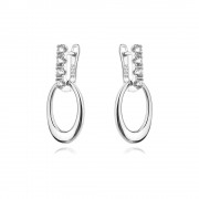 Сребърни обеци Kalia