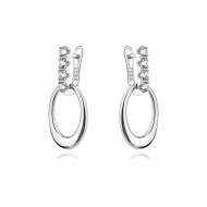 Сребърни обеци Kalia