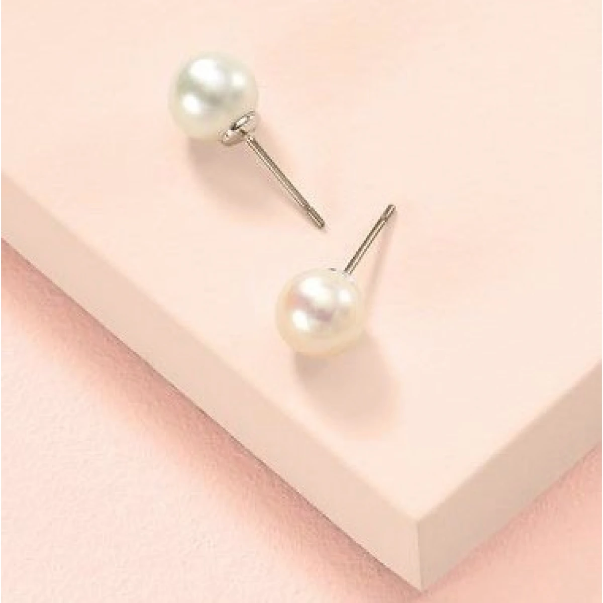 Сребърни обеци Pearl