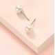 Сребърни обеци Pearl - Обеци