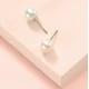 Сребърни обеци Pearl