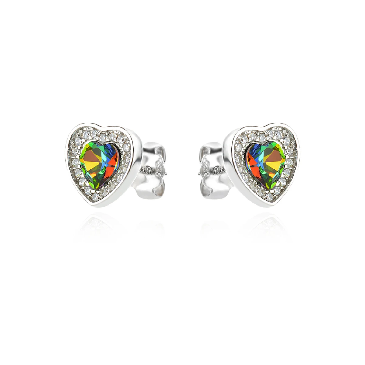 Сребърни обеци Gemy Heart Сребърни обеци Gemy Heart