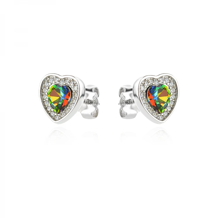 Сребърни обеци Gemy Heart Сребърни обеци Gemy Heart